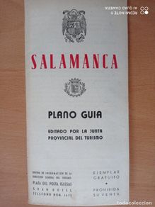 Gebrauchte Bücher: PLANO GUIA DE SALAMANCA